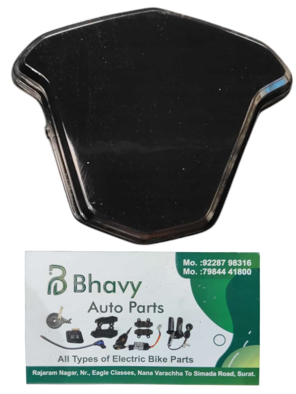 EV Instrument Cluster Glass