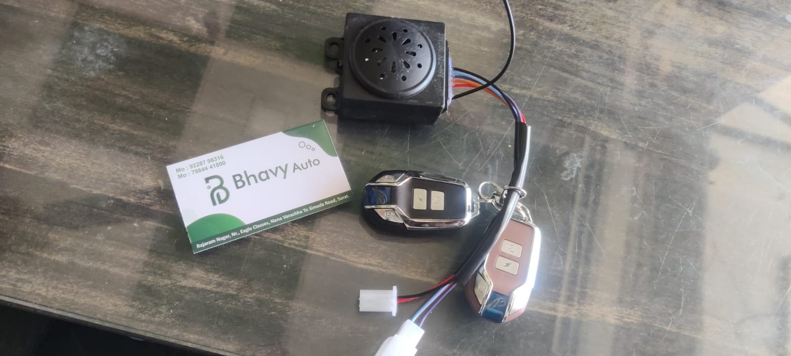 Central Lock Alarm for EVs