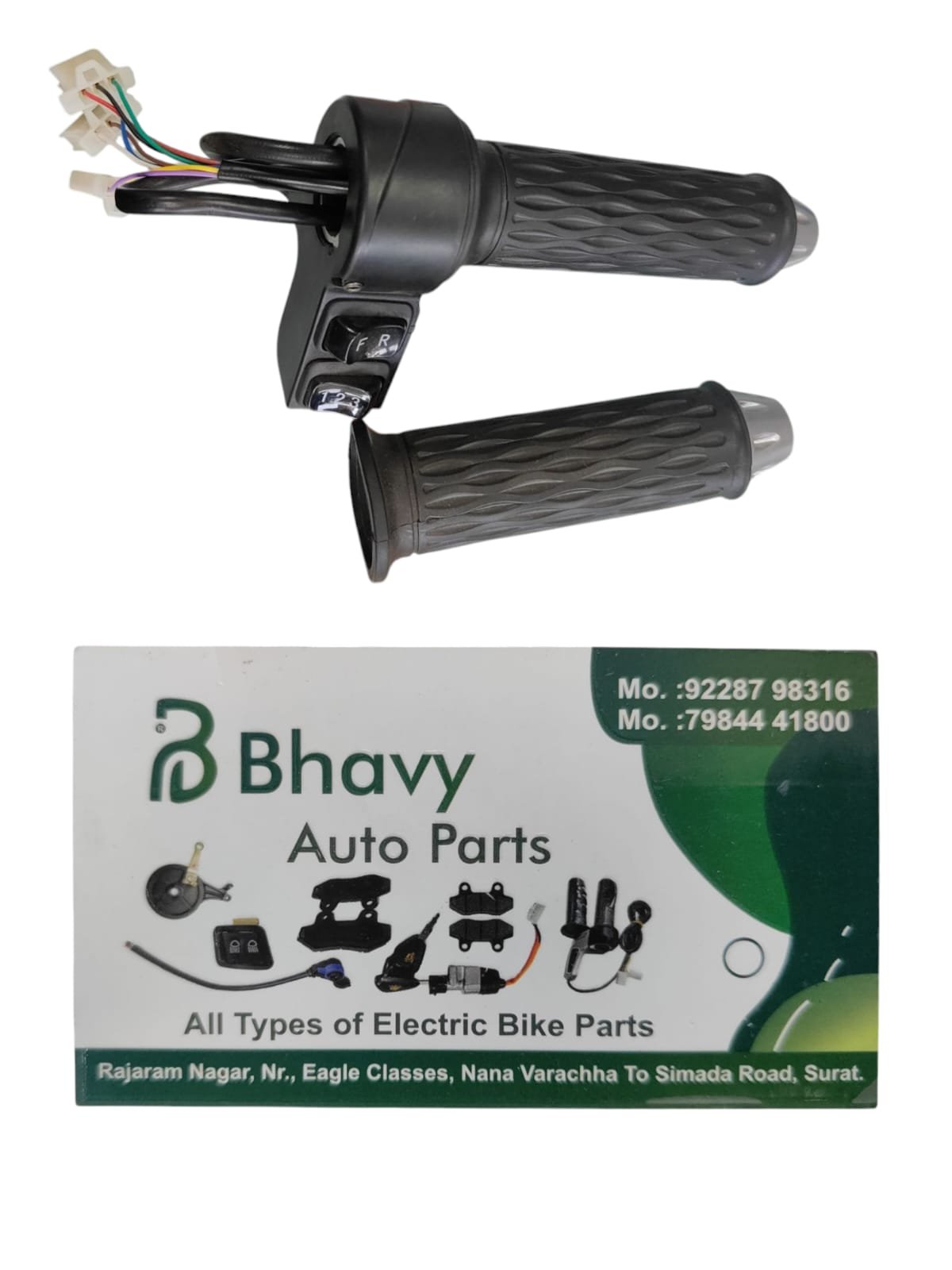 123 F R Throttle for EVs