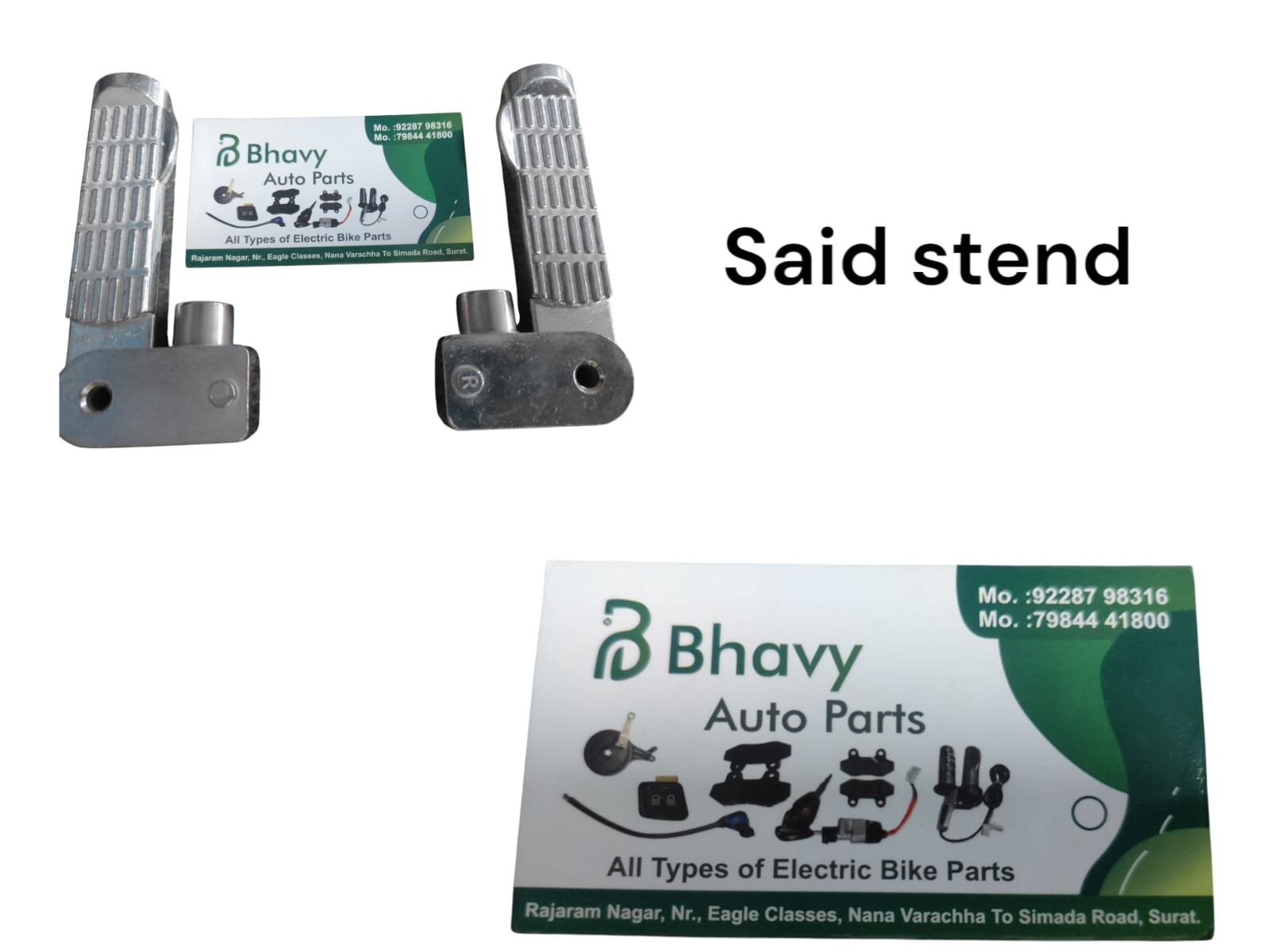 Push Footrest for EVs