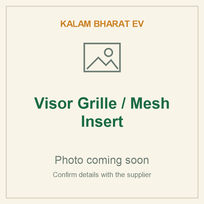 Single Light Electric Scooter Visor Grille / Mesh Insert - photo coming soon